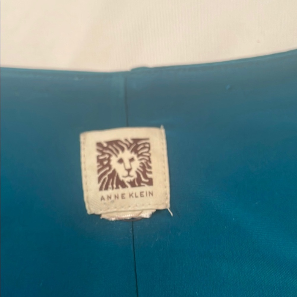 Anne Klein Teal Top